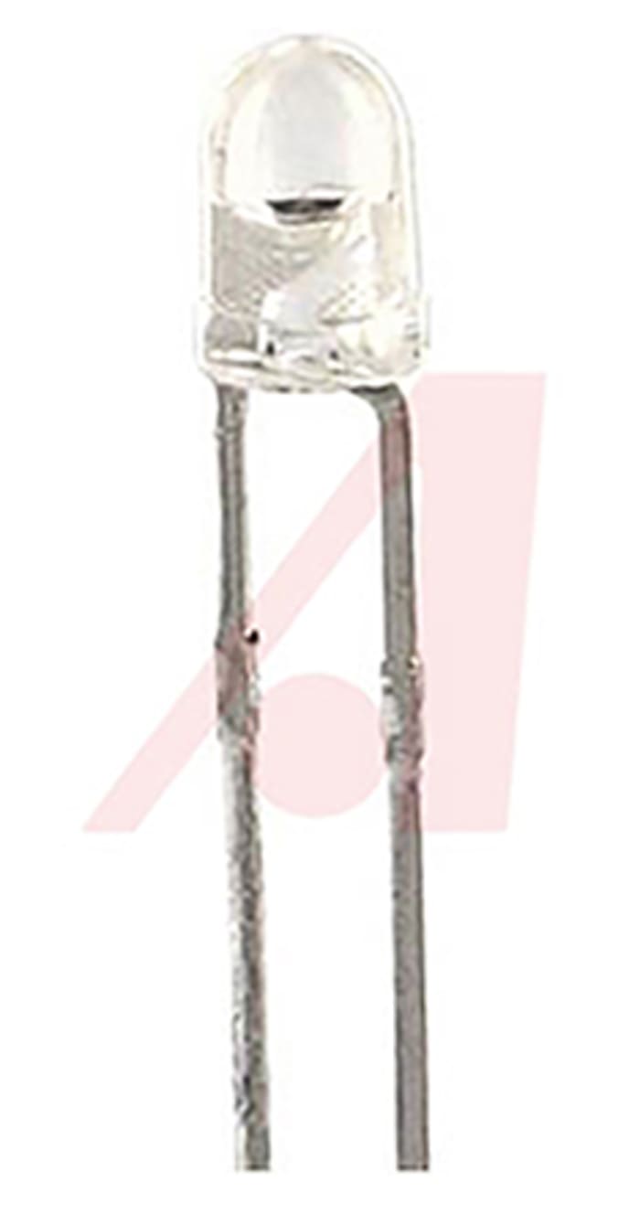 Lumex2.6 V Green LED 3mm Through Hole, SSL-LX3044GC