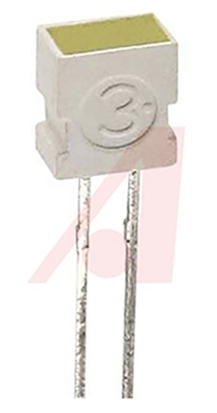 Lumex2.5 V Yellow LED Rectangular Through Hole, SSL-LX4673YD-LA20
