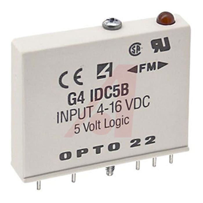 Opto 22 Power Solid State Relay Unit Series PLC I/O Module, Digital DC Voltage, Digital, 5 V dc