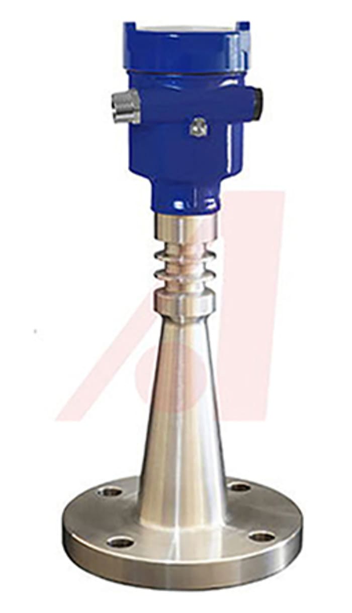 Flowline LR20 Series Pulse Radar Level Transmitter Level Sensor, Vertical, Aluminium Body
