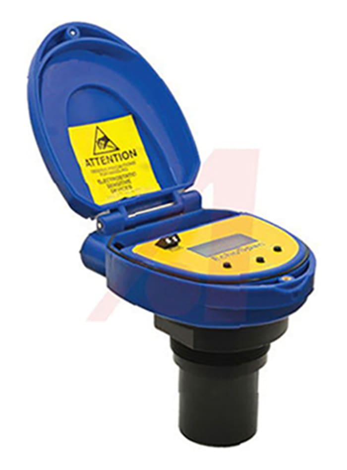 Flowline LU83 Series Ultrasonic Level Transmitter Ultrasonic Level Sensor, Vertical, Polycarbonate Body