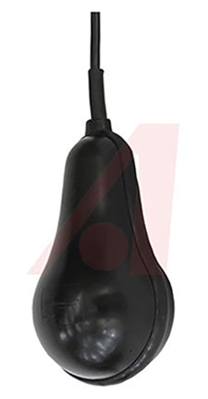 Flowline LV42 Series Vertical Polypropylene Float Switch, Sump Float Level Switch, 6.1m Cable, 250V ac Max