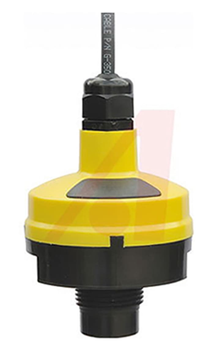 Flowline DL24 Series Ultrasonic Level Transmitter Ultrasonic Level Sensor, 2 Wire Relay Output, Vertical, Polycarbonate
