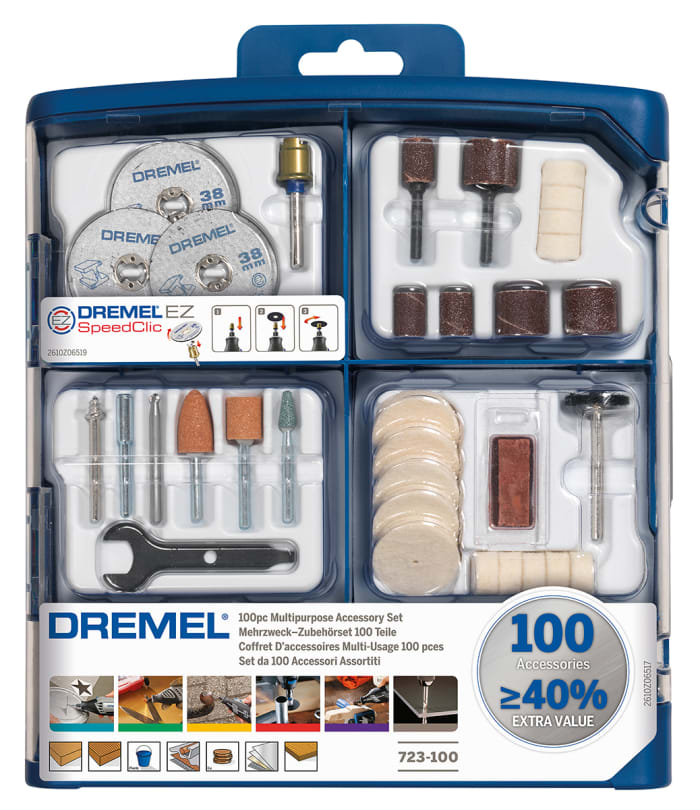 Dremel Accessory Kit, for use with Dremel Tools