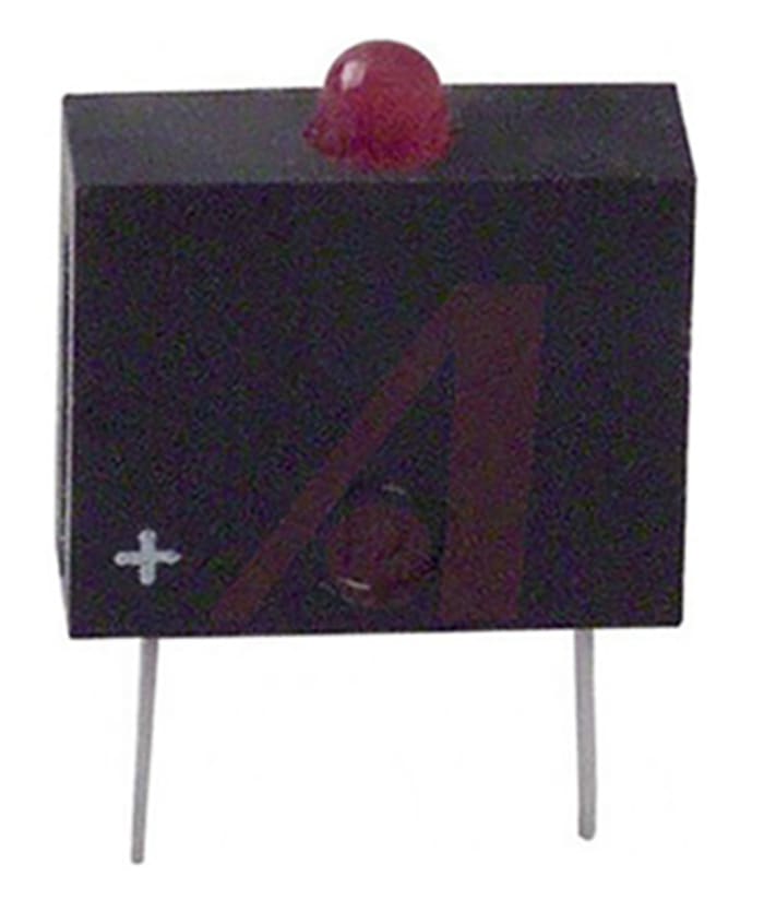 Dialight 555-3001F, Red PCB LED Indicator 2mm (T-3/4), Through Hole