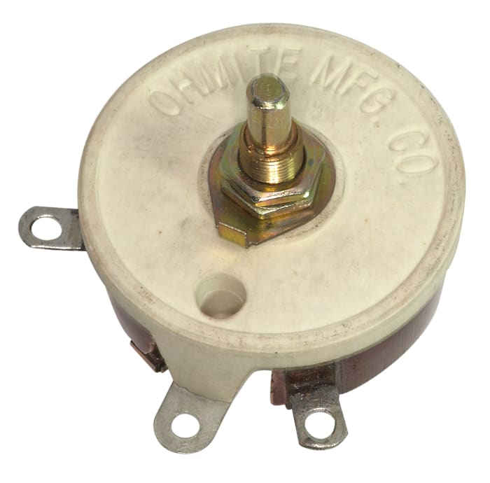 Ohmite 50W 2.5kΩ Rheostat 0.141A, RJS2K5E