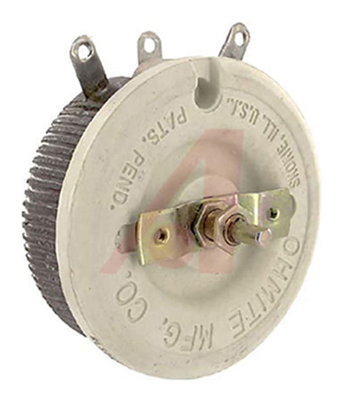 Ohmite 150W 25Ω Rheostat 2.45A, RLS25RE