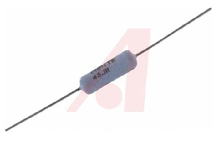 Ohmite 100mΩ Wire Wound Resistor 5W ±5% 45JR10E