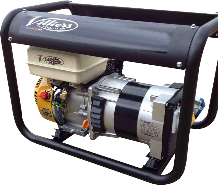 Villiers 2000VA Generator, 110V Output, 48.5kg