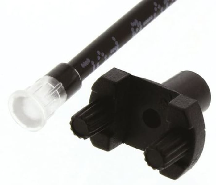 SMFLP5.0 Bivar, PCB Mounted Flexible LED Light Pipe, Clear Round Lens