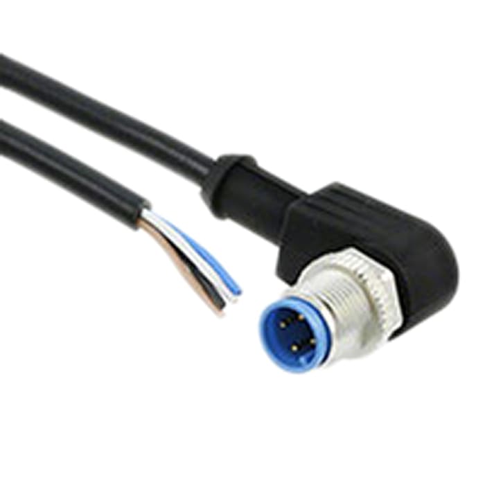 TE Connectivity Male 4 way M12 to Unterminated Sensor Actuator Cable, 1.5m