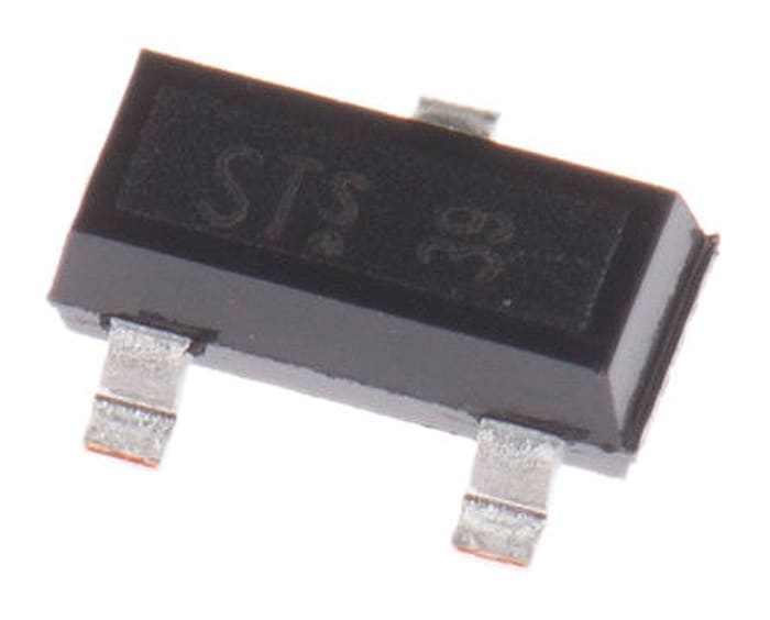 Transistor bipolaire RF, NPN Simple, 90 mA, 12 V, SOT-23, 3 broches