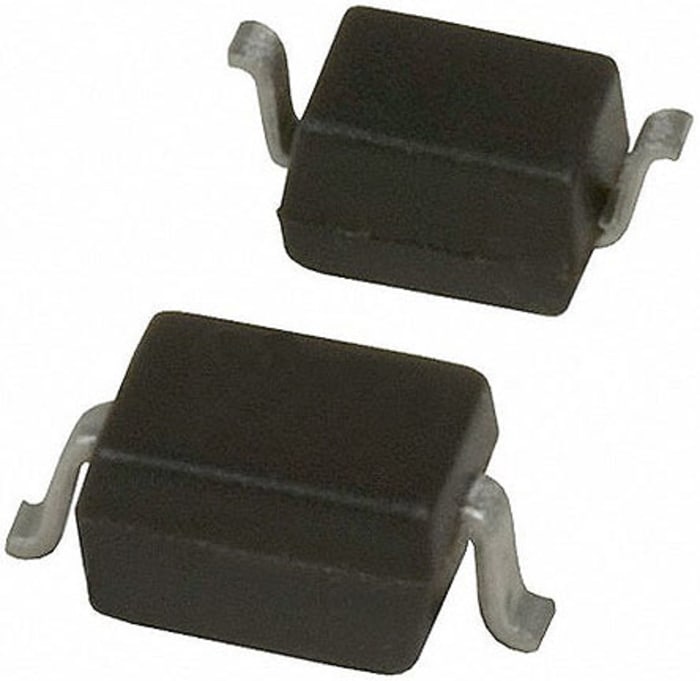 Infineon BB535E7904HTSA1 Varactor, 1.9pF min, 8.2:1 Tuning Ratio, 30V, 2-Pin SOD-323