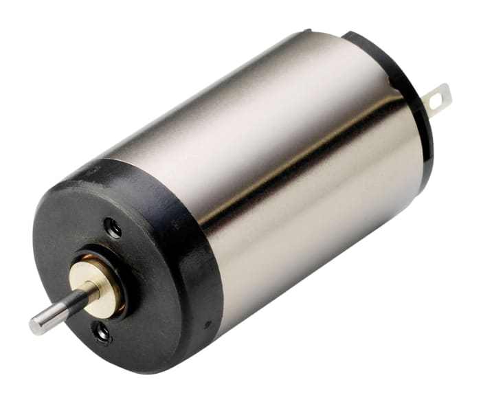 Portescap Brushed DC Motor, 5.2 W, 12 V dc, 6.2 mNm, 8380 rpm, 1.5mm Shaft Diameter