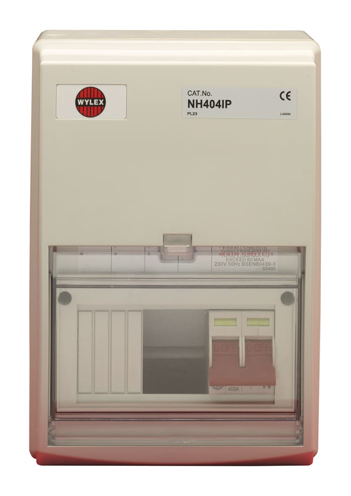 Wylex 4 Way Plastic Isolator Switch, 63A, IP55 NH