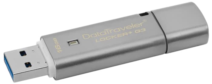 Kingston DataTraveler Locker+ 16 GB USB 3.0 USB Stick