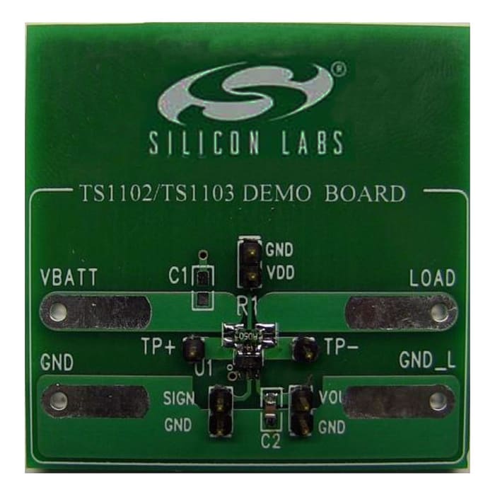 Silicon Labs TS1102-100DB, Current Sensing Amplifier Demonstration Board for TS1102-100