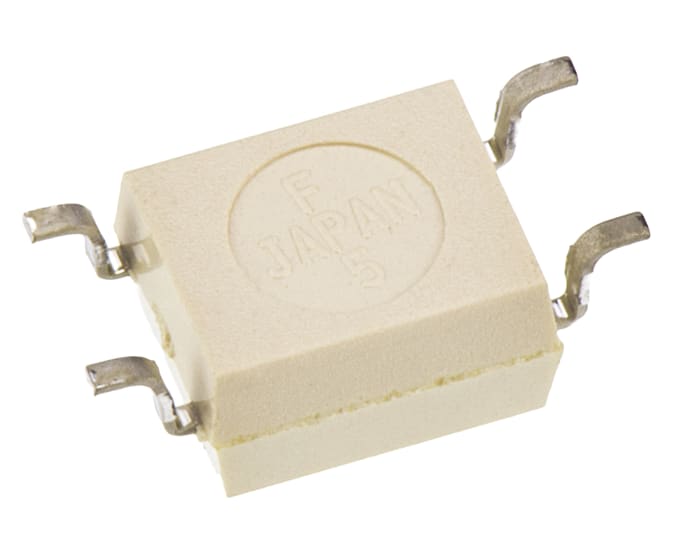 Toshiba, TLP185(GB-TPL,SE(T DC Input Phototransistor Output Optocoupler,  Surface Mount, 4-Pin SOIC