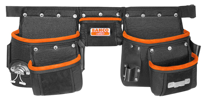 4750 3PB 1 Bahco Bahco Nylon 5 Pocket Tool Belt Pouch 898 7431 RS Components