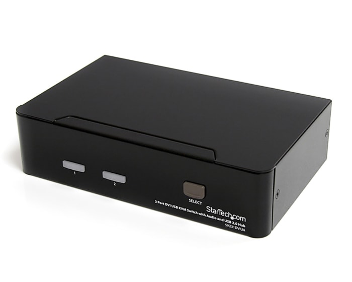 Commutateur KVM StarTech.com USB DVI 2 ports