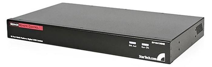 Startech 16 Port PS/2 VGA KVM Switch, 1920 x 1440 Maximum Resolution