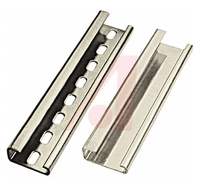 Altech Steel Slotted DIN Rail, G Compatible, 1m x 32mm x 15mm