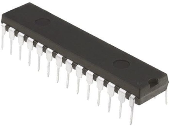 Atmel ATMEGA328P-PN, 8bit AVR Microcontroller, ATmega, 20MHz, 32 kB Flash, 28-Pin PDIP