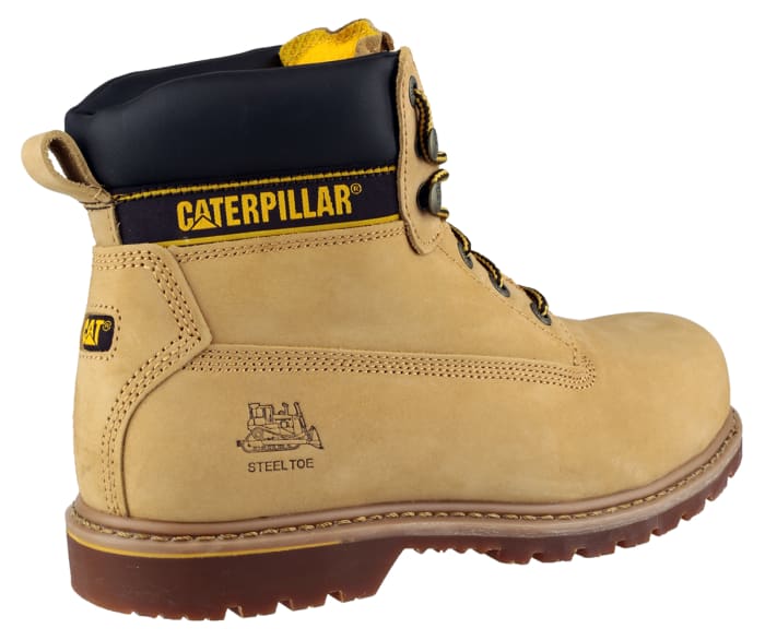 Holton SB Honey 11 CAT | Botas de seguridad para hombre CAT, serie Holton color talla 46, SB SRC | 899-7577 | RS Components