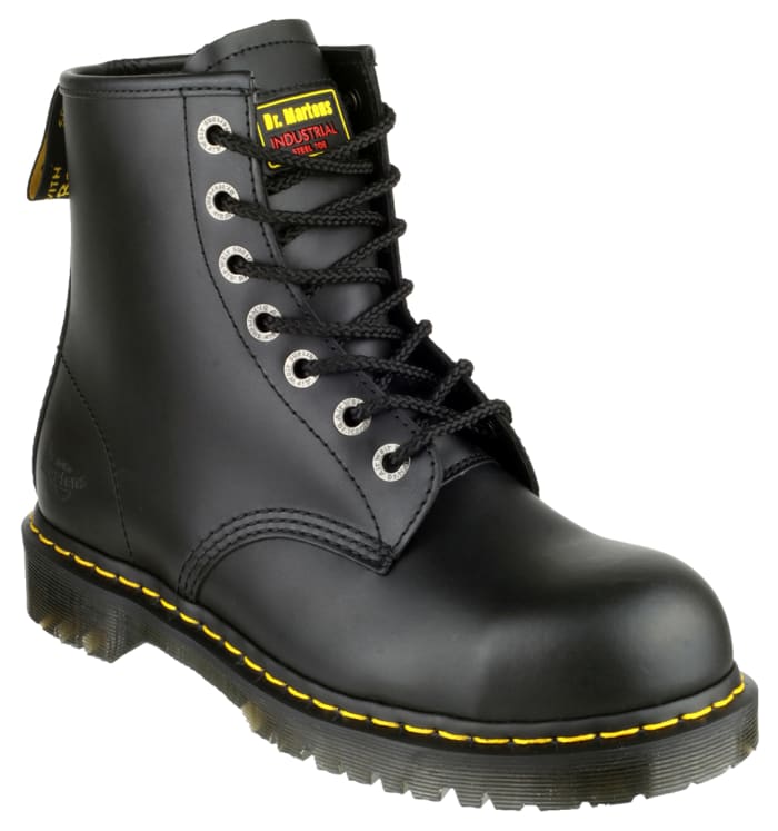 FS64 Lace-Up Boot 7 Dr Martens | Dr Martens Icon 7B10 Black Steel Toe Capped Mens Safety Boots