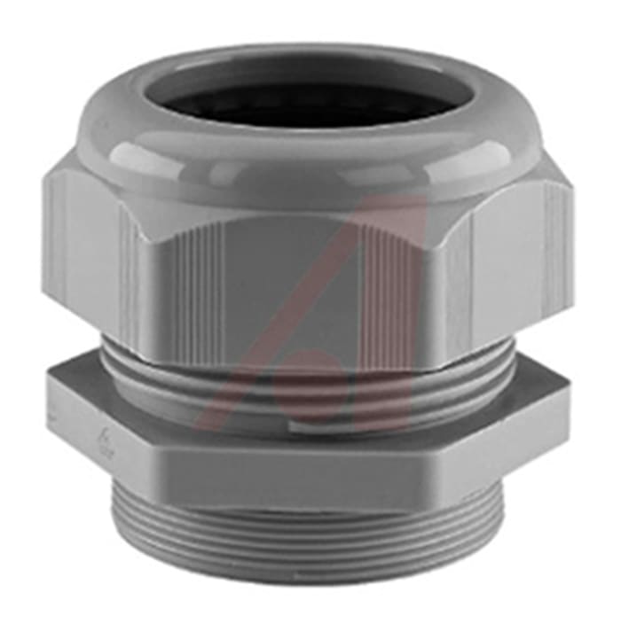 Altech Grey PA 6 Cable Gland, M12 x 1.5 Thread, 2.5mm min., 6.5mm max., IP68