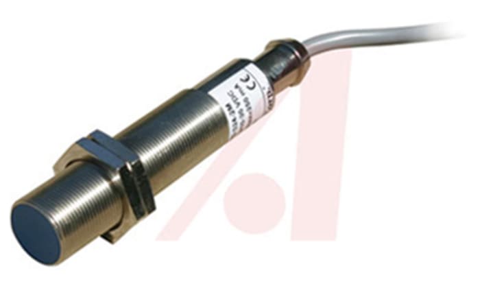 Altech Barrel-Style Proximity Sensor, M12, 2 mm Detection, NO Output, 10 → 30 V dc, IP67
