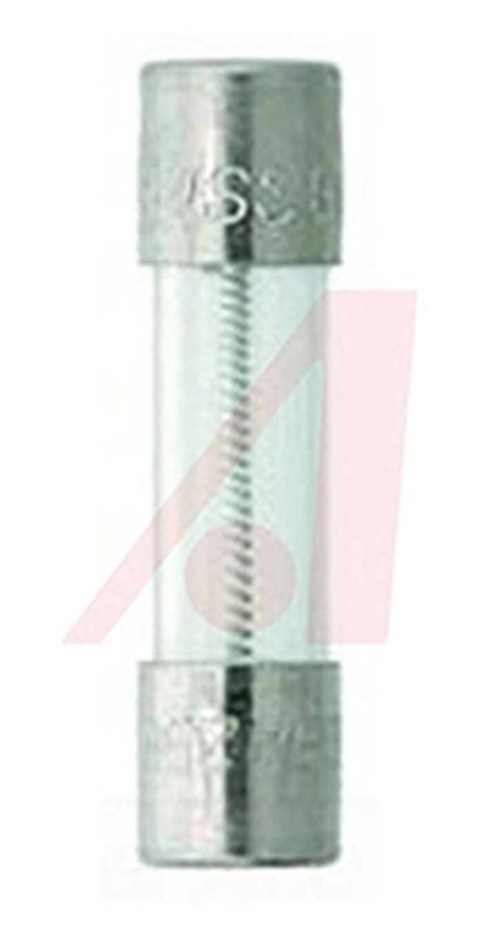 Altech 6.3A T Glass Cartridge Fuse, 6.3 x 32mm