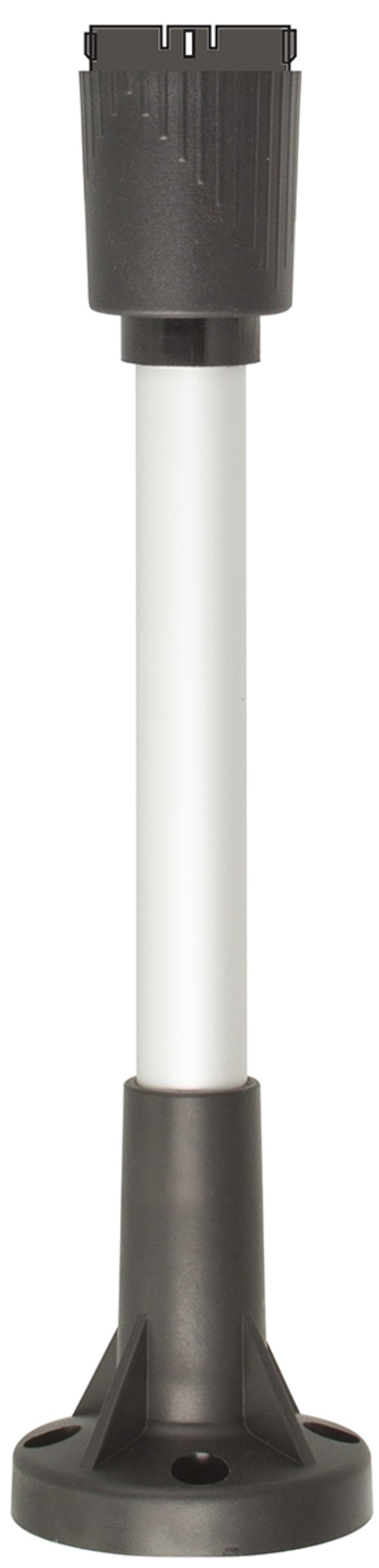 Mounting Foot &amp; Pole, 100mm