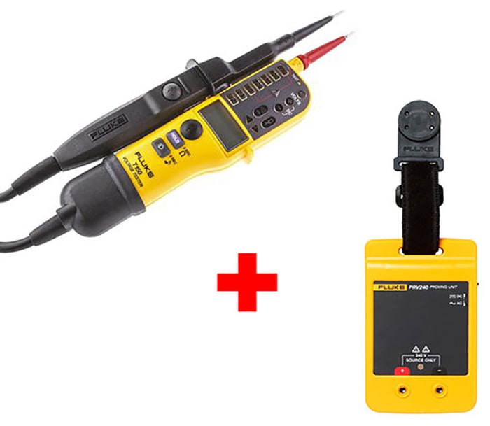 Fluke T150 2-Pole Voltage and Continuity Electrical Tester/LCD/Resist