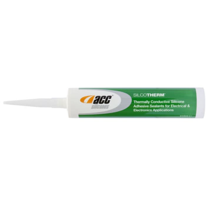 Mastic Acc Silicones, Gris, Cartouche 310 ml, Elastomère, +220°C max