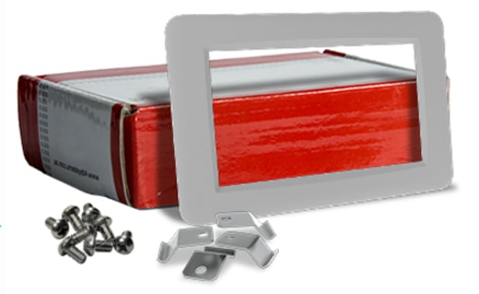 Marco para pantalla 4D Systems para Display uLCD, dim. ext. 198 x 127.9mm