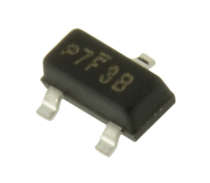 Vishay 30V 200mA, Dual Schottky Diode, 3-Pin SOT-23 BAT54C-E3-08