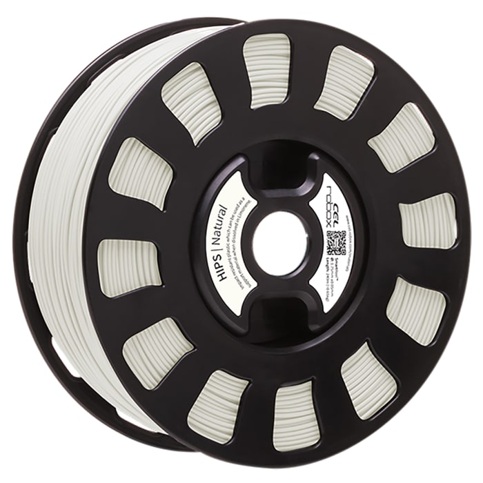 CEL 1.75mm Off White HIPS 3D Printer Filament, 800g