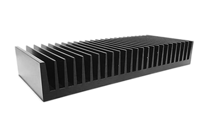 Heatsink, 0.11°C/W, 200 x 250 x 40mm, PCB Mount