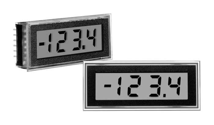 Voltmètre numérique Murata Power Solutions DMS-30LCD, 3.5 digits, V c.c. -2 → +2V, ±2 %