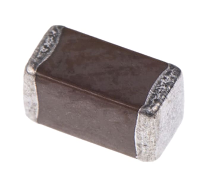 TDK 10nF Multilayer Ceramic Capacitor MLCC, 50V dc V, ±5% , SMD