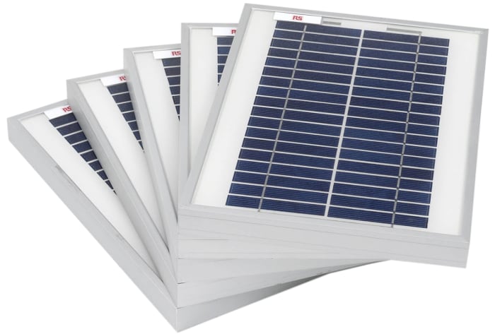 RS PRO 5W Polycrystalline solar panel