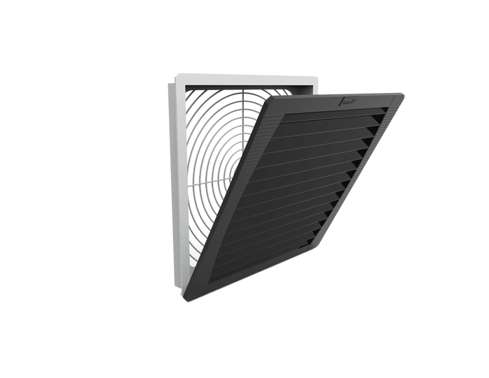 Filtro de ventilador Pfannenberg, dim. 145 x 145mm, con marco de termoplástico, para ventilador de 125 x 125mm