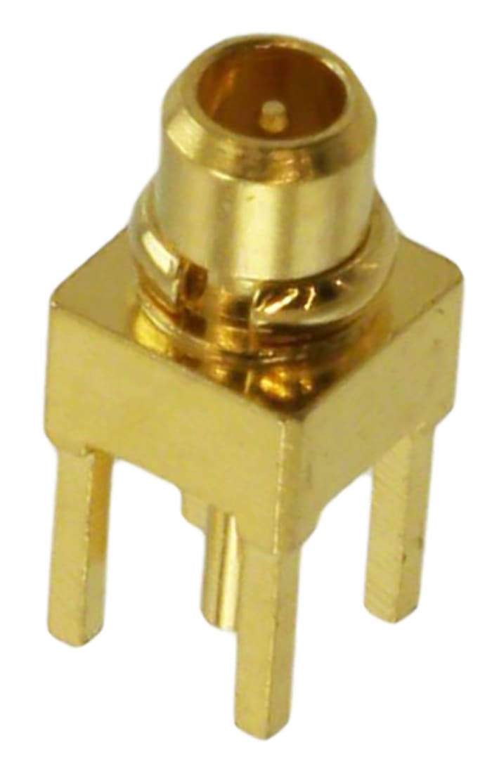 Molex 73415 Series, Plug PCB Mount MMCX Connector, 50Ω, Solder Termination, Straight Body