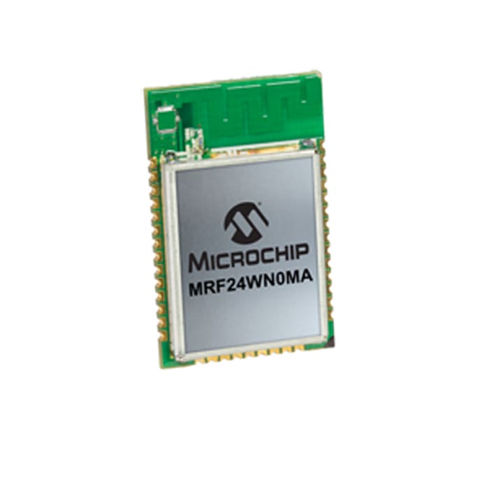 Mrf24wn0ma I Rm100 Microchip Microchip Mrf24wn0ma I Rm100 3 15 3 45v Wifi Module 802 11b G N Spi 905 3066p Rs Components