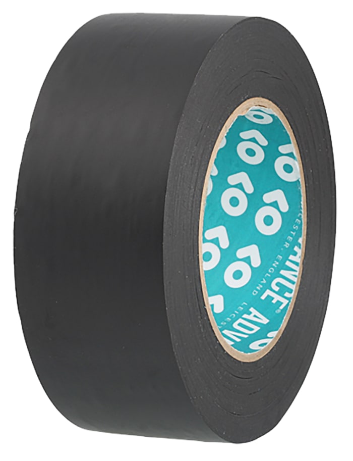 Advance Tapes Black Polyvinyl Chloride Electrical Tape, 25 mm x 33 m