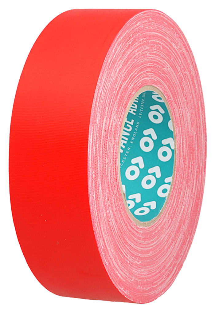 Advance Tapes AT160 Cloth Tape, 50m x 12mm, Red, Matt Finish