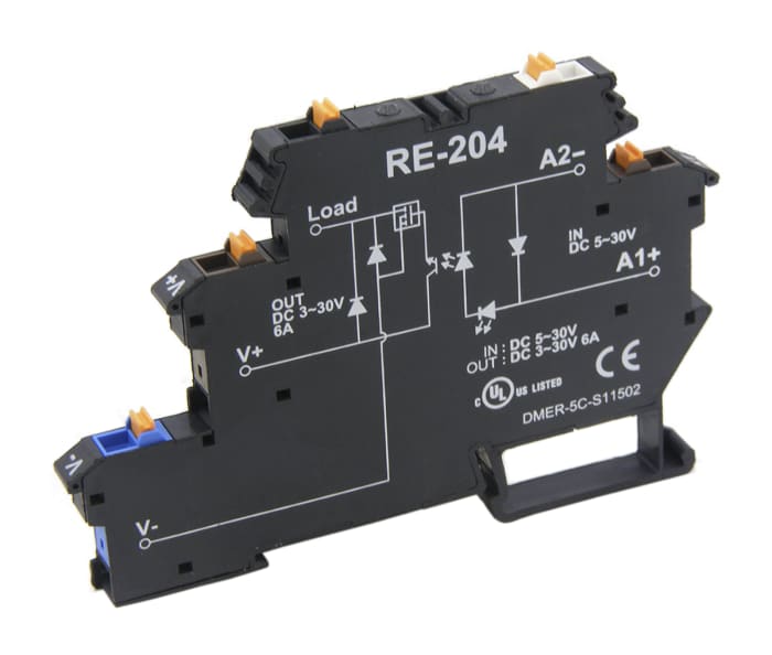 Module à relais statique RS PRO, Rail DIN