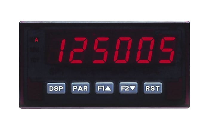 Red Lion PAXI Counter, Dual Counter, Rate Meter, Slave Display, 5 Digit LED, 85 → 250 V ac