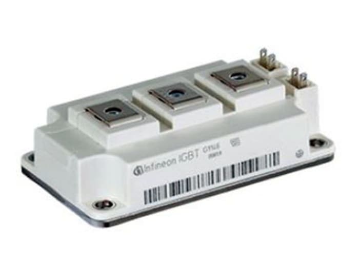 Infineon FF300R12KE4HOSA1 Series IGBT Module, 300 A 1200 V, 7-Pin 62MM Module, Panel Mount